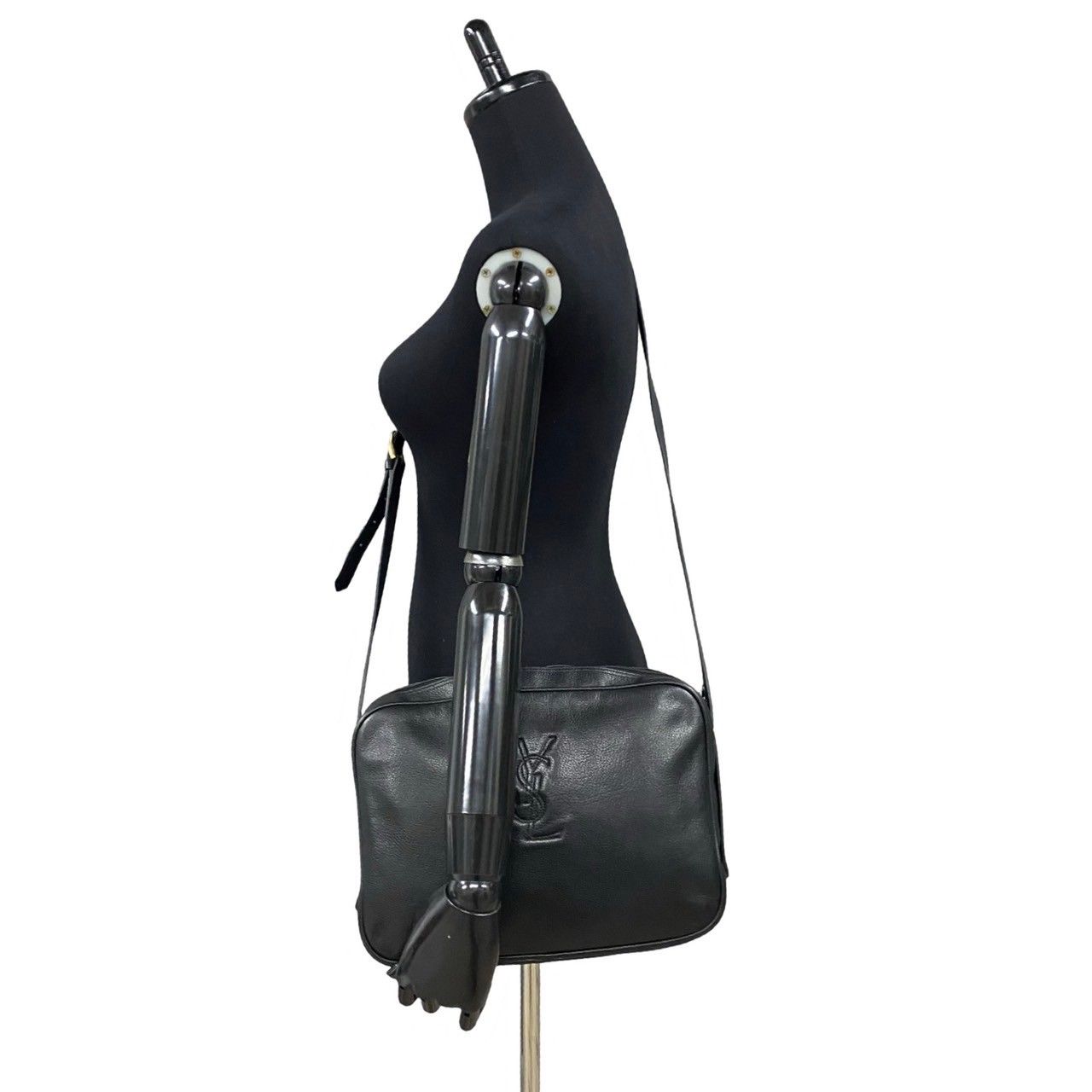 極 美品 YVES SAINT LAURENT イヴ サンローラン YSL ロゴ 極 美品 YVES SAINT LAURENT イヴ サンローラン YSL ロゴ