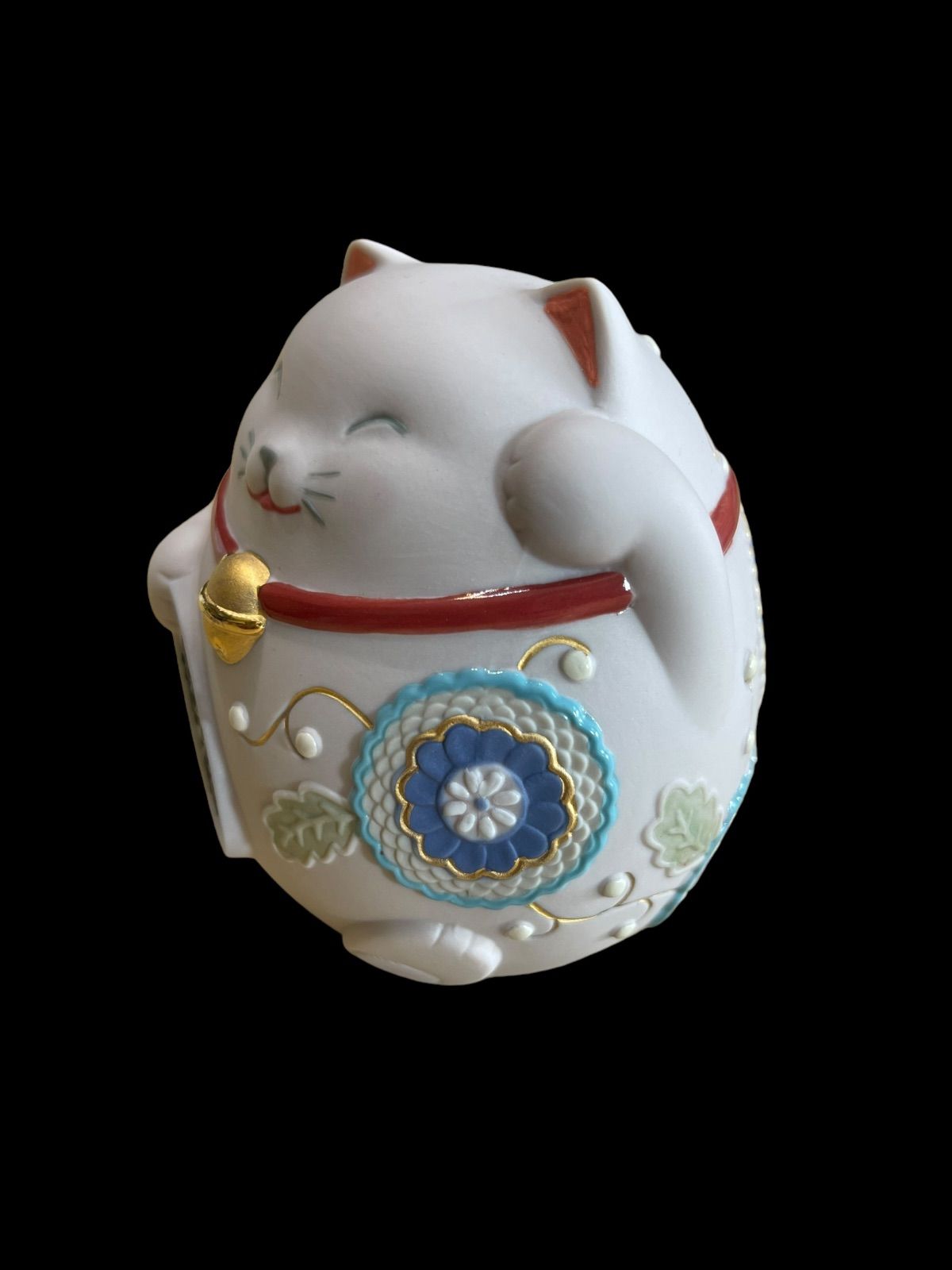 Lladro リヤドロ　招き猫　フィギュリン　置物 リヤドロ 招き猫 LLADRO 開運 ラッキーアイテム 置物 オブジェ