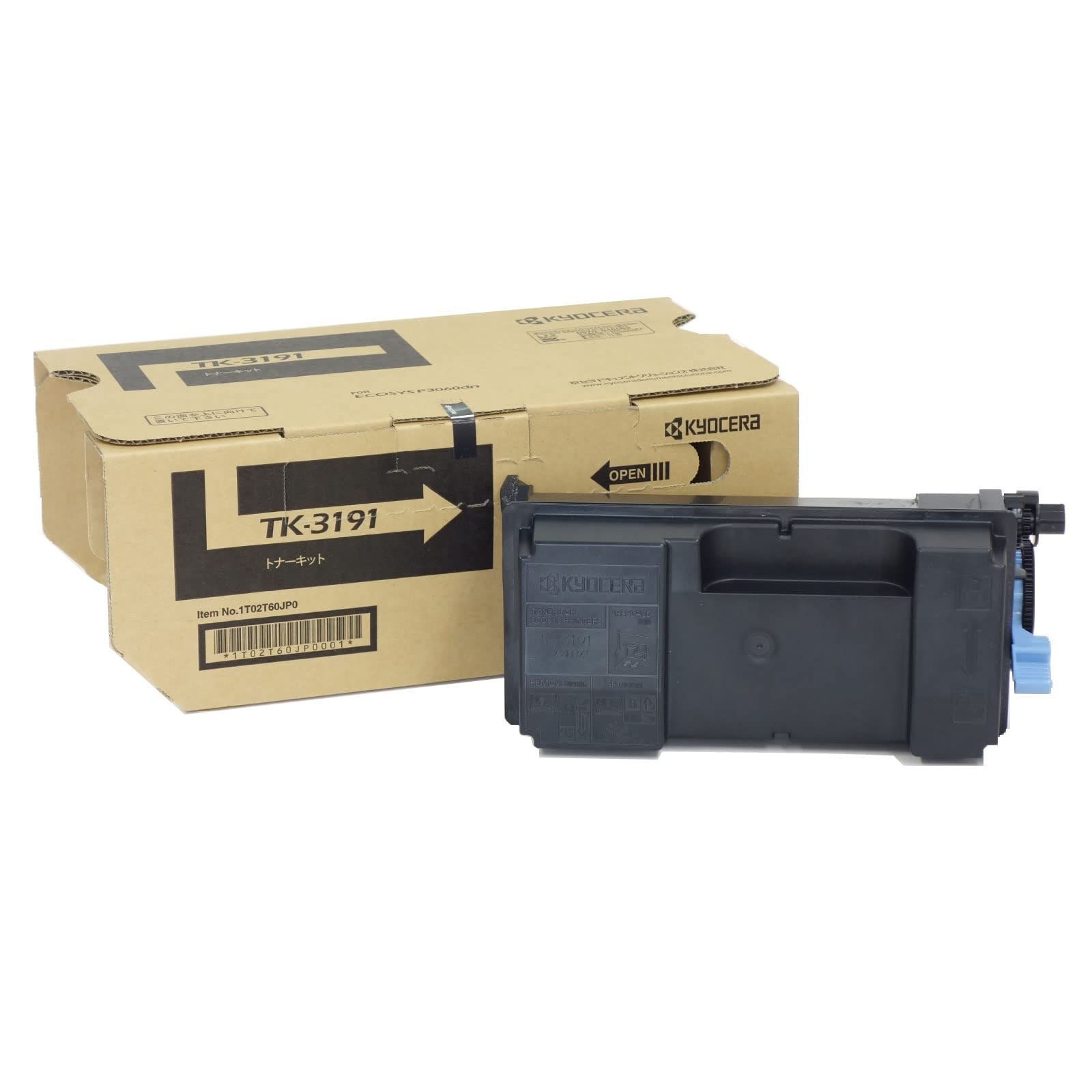 京セラ KYOCERA 純正 トナー TK-3191 ECOSYS P3160dn用トナー