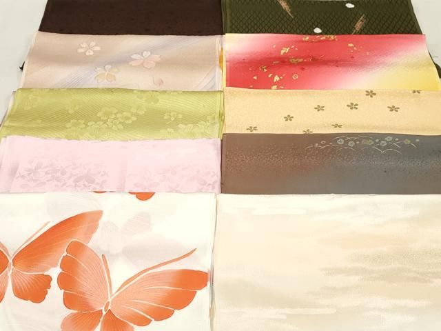 平和屋本店 和装小物 帯揚げ10枚 DZAA10638kh5
