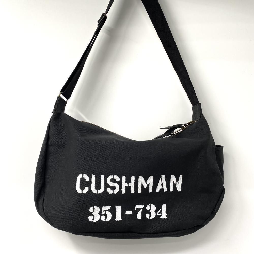 CUSHMAN 351-734 メッセンジャーバッグ ブラック ▲タバコ臭 クッシュマン 17 240017719321