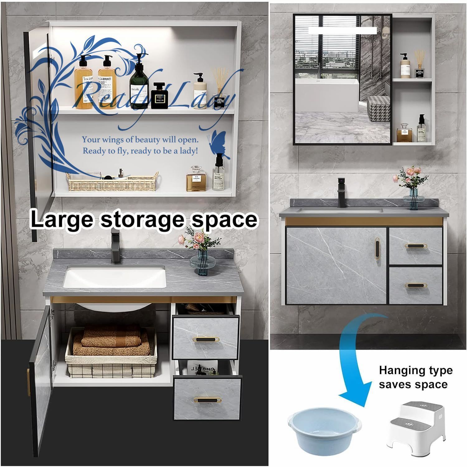 洗面化粧台 収納キャビネット Amazon.co.jp: SoBuy 洗面台 洗面化粧台 収納 洗面所収納キャビネット