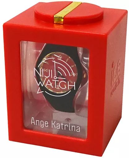 中古】雑貨 アンジュ・カトリーナモデル NIJI WATCH 「バーチャル