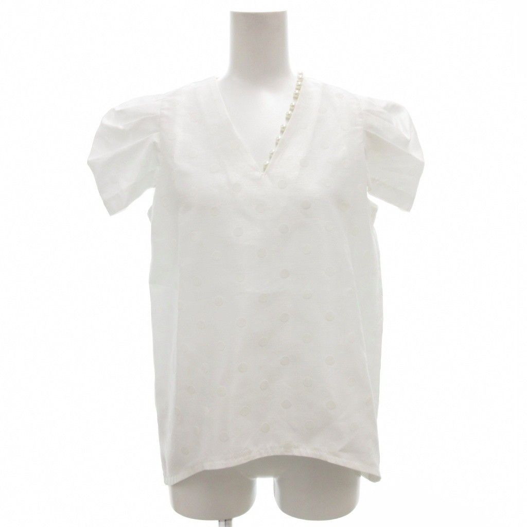 中古】ヒューデイトゥイブニング hue DAY TO EVENING ブラウス シャツ