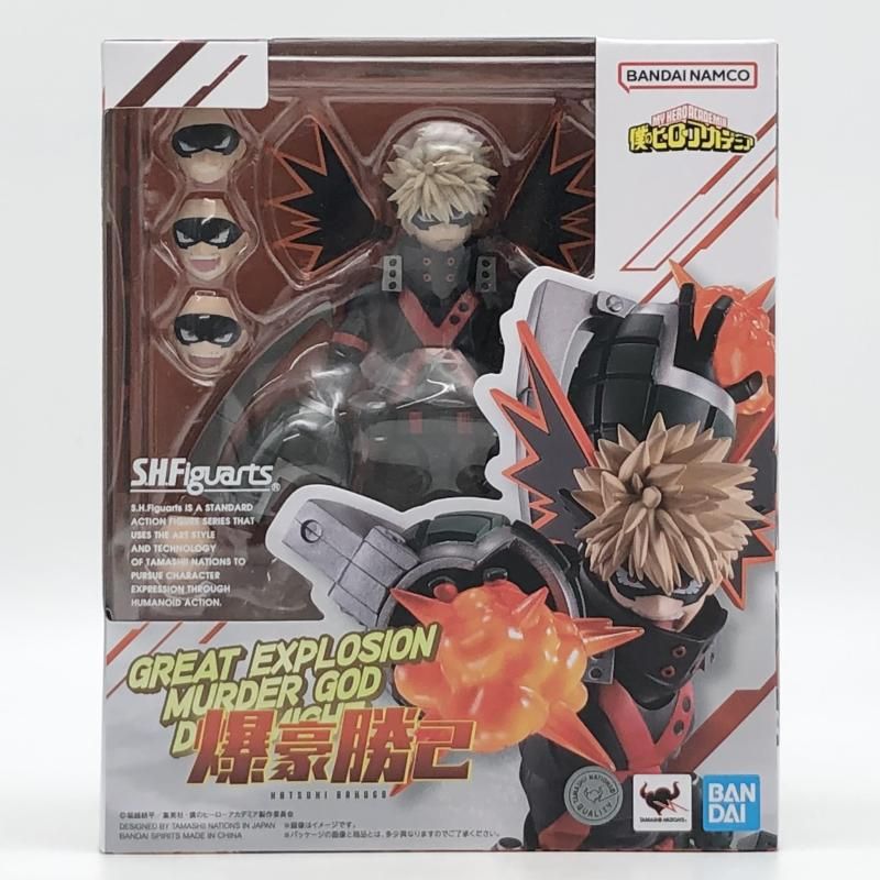 未開封 バンダイ 僕のヒーローアカデミア ヒロアカ S.H.Figuarts 爆豪勝己 バクゴー かっちゃん 17
