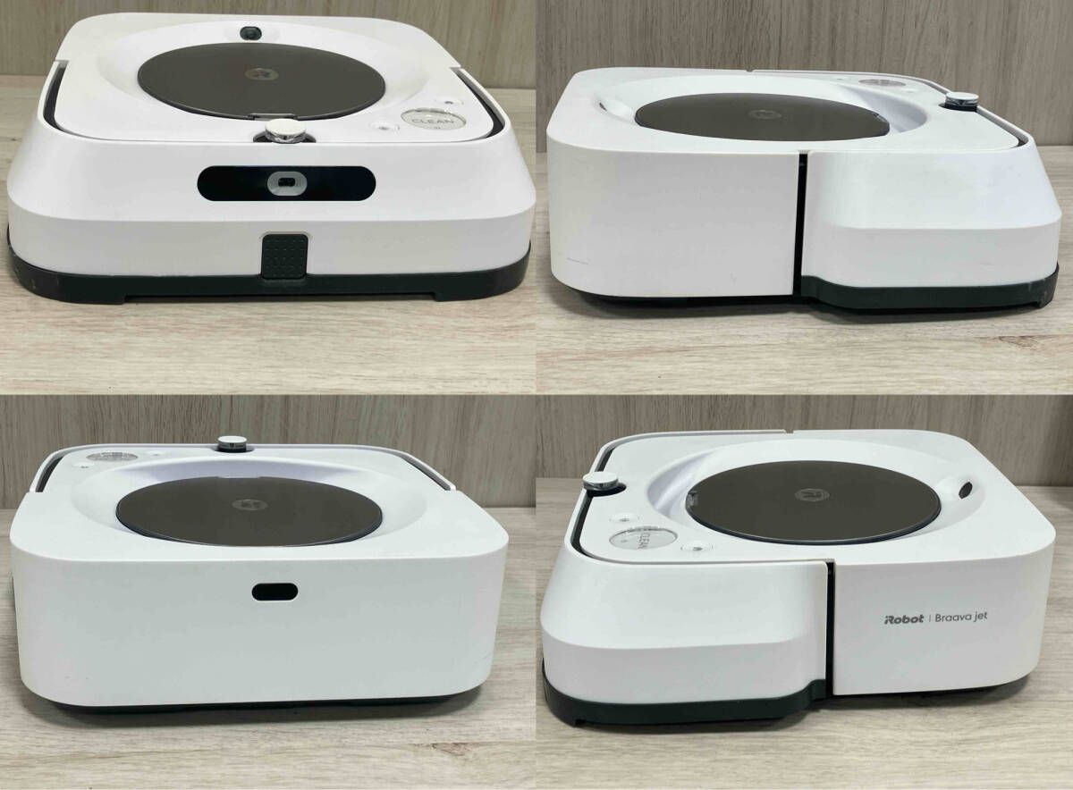 Braava jet m6 ロボット掃除機 箱・取扱説明書付き iRobot Braava jet m6 本体 取扱説明書付き iRobot Braava jet