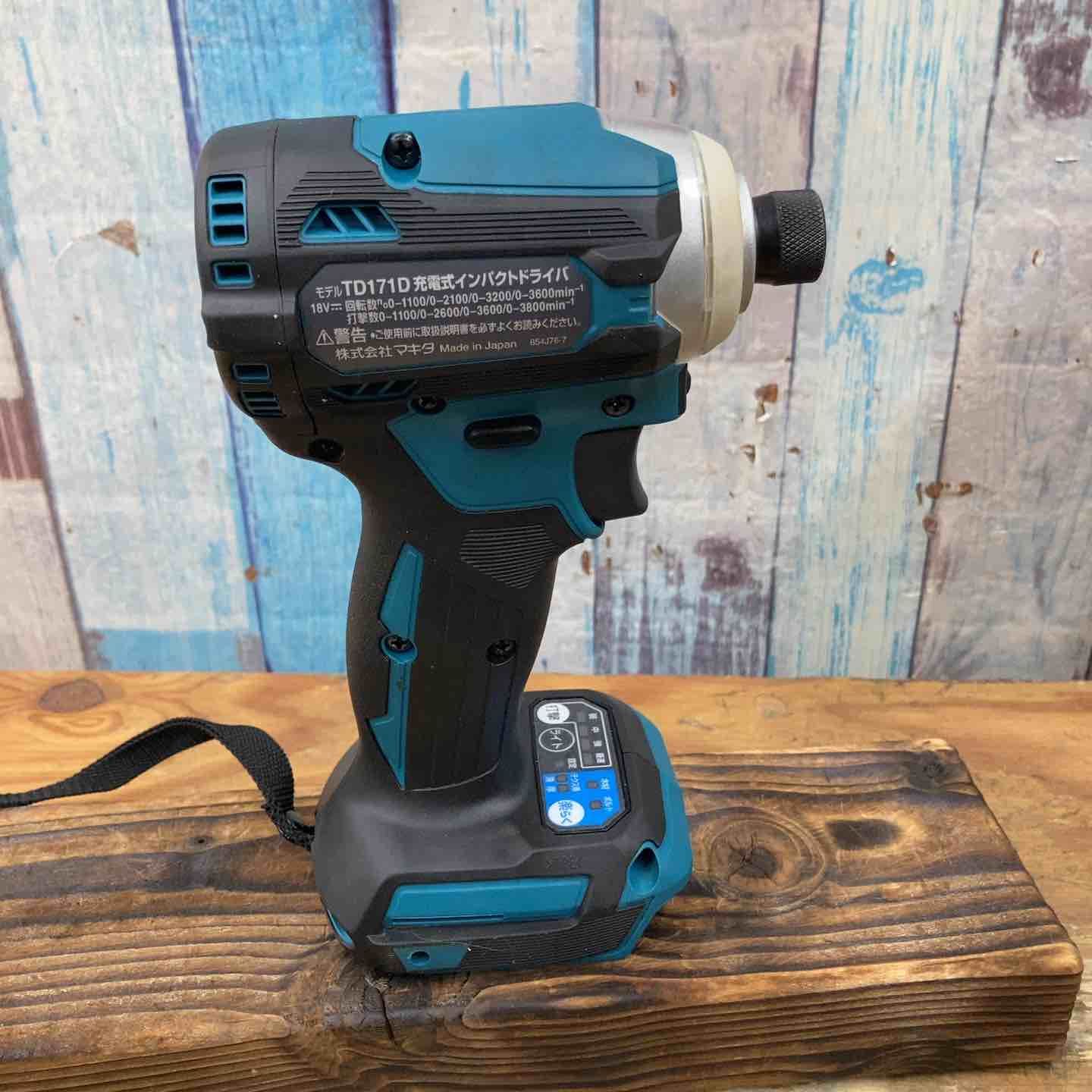 中古品】☆マキタ(makita) コードレスインパクトドライバー TD171DRGX 