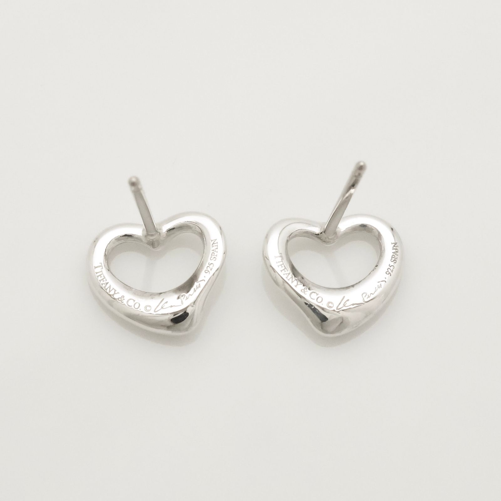 美品】ティファニー TIFFANY&Co. オープンハート エルサ