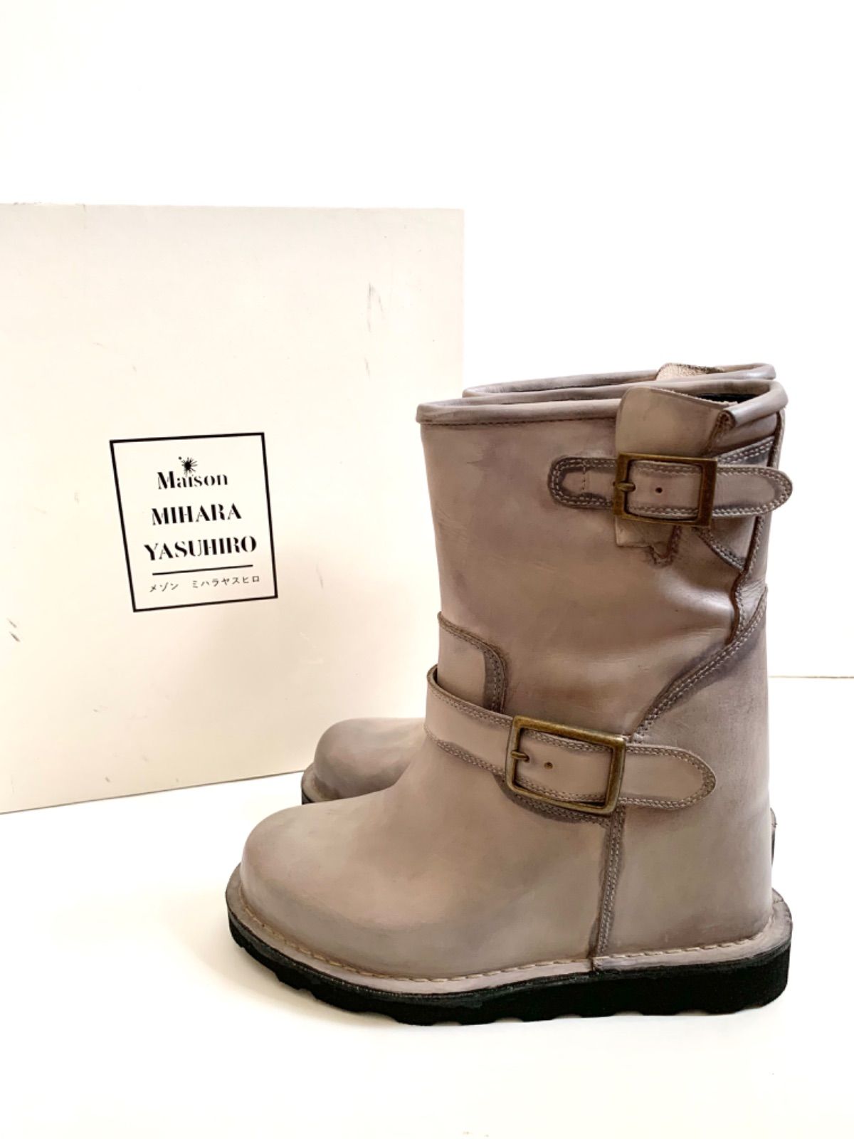 美品】⭐️MIHARA YASUHIRO｜ミハラヤスヒロ インヒールブーツ 【公式