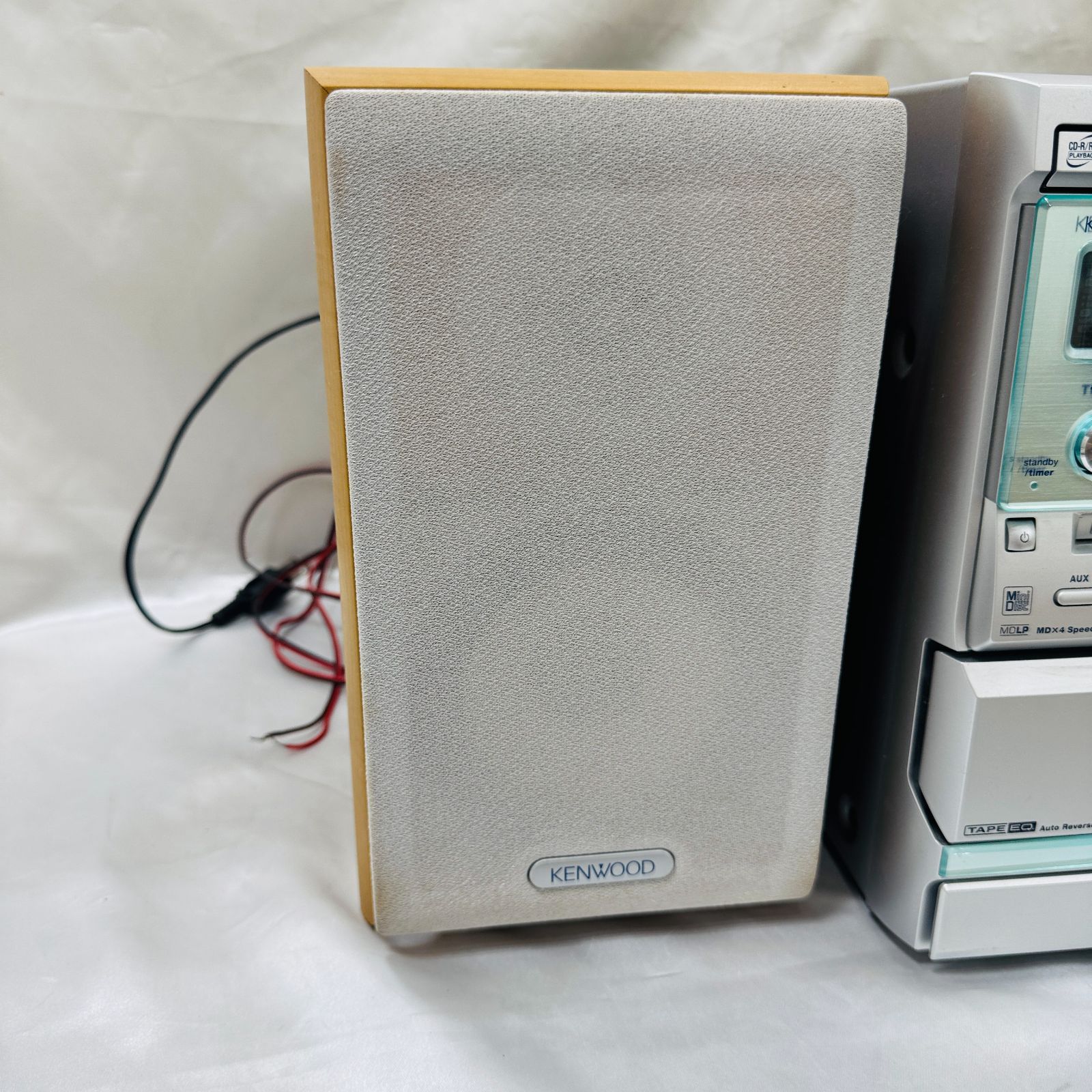 A【中古】KENWWOD ケンウッド RXD-SK3MD MD CD カセットコンポ