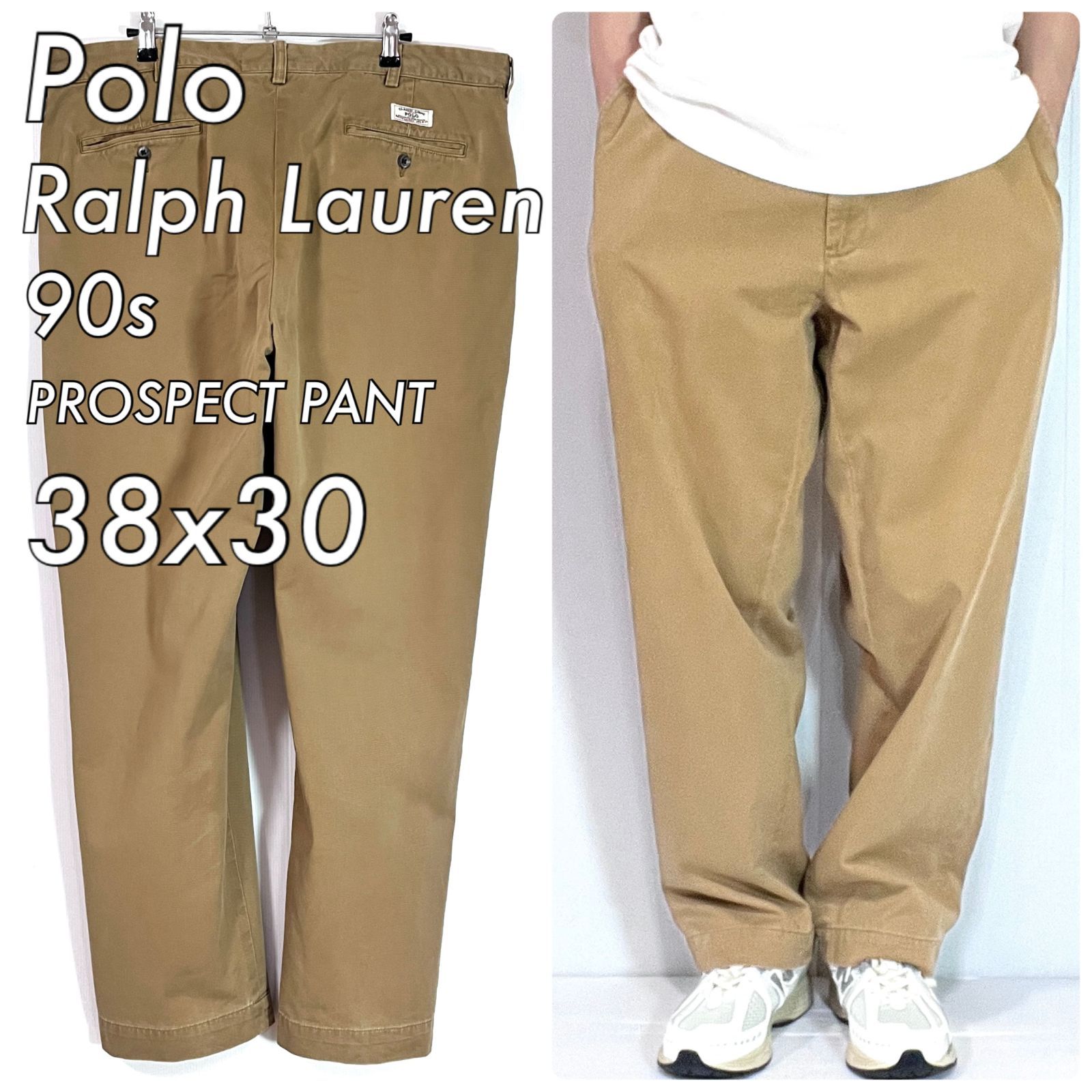 90s Polo by Ralph Lauren ポロラルフローレン ノータック チノパン