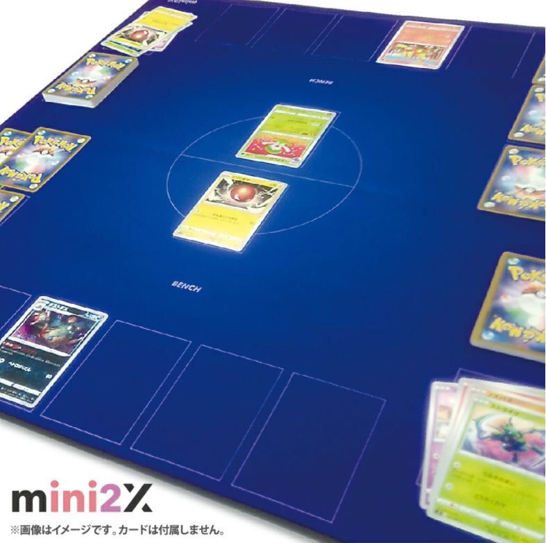 TCG ポケモンカード 用 ラバー プレイマット バトルフィールド フルサイズ 60×60cm ケース付き カードゲーム カードサプライ ポケモン  ポケモンプレイマット トレーディングカード 巾着収納袋付 高品質 ポケカ ポケカ女子 ギフト プレゼント 贈り物 - メルカリ