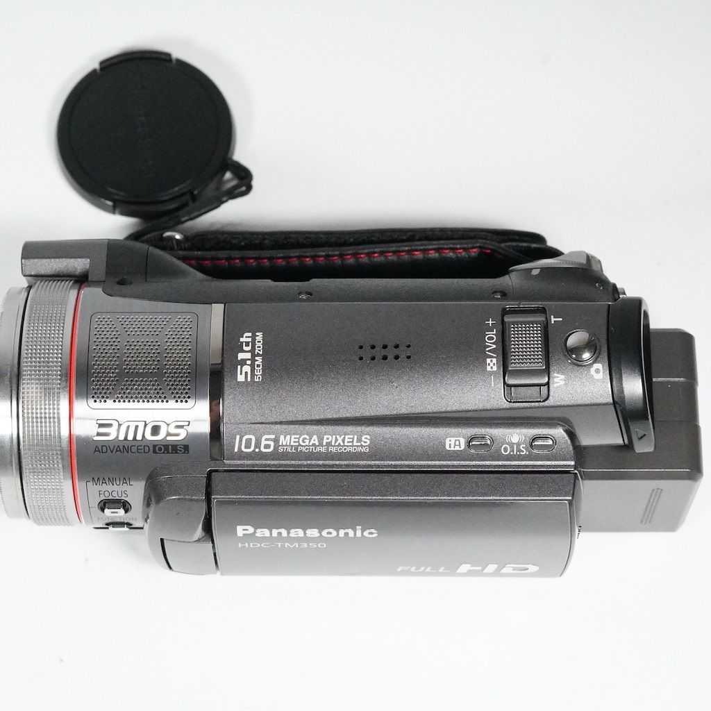 カメラ Panasonic パナソニック HDC-TM350 グレー 動作OK 返金保証 /2158