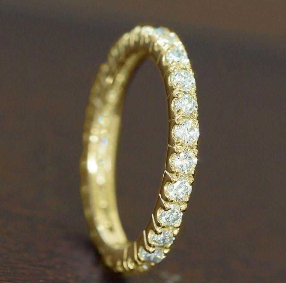 永遠の愛の象徴 1ct ダイヤモンド K18 フルエタニティ リング 鑑別 永遠の愛の象徴 1ct ダイヤモンド K18 フルエタニティ リング 鑑別