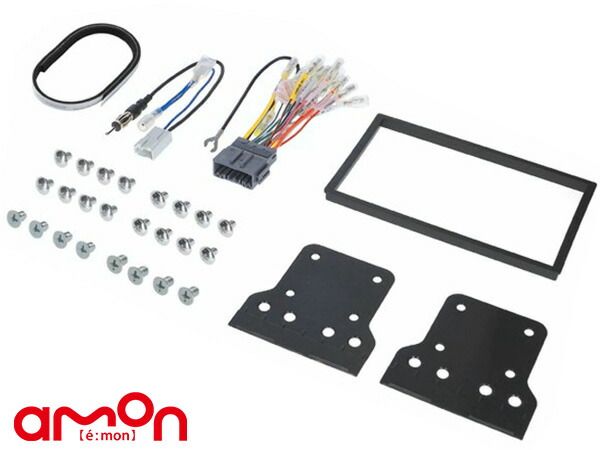 N-ONE JG3 JG4 オーディオ・ナビゲーション取付キット エーモン工業 amon H2568 R4.8～ デッキサイズ 180ｍｍ用 送料無料