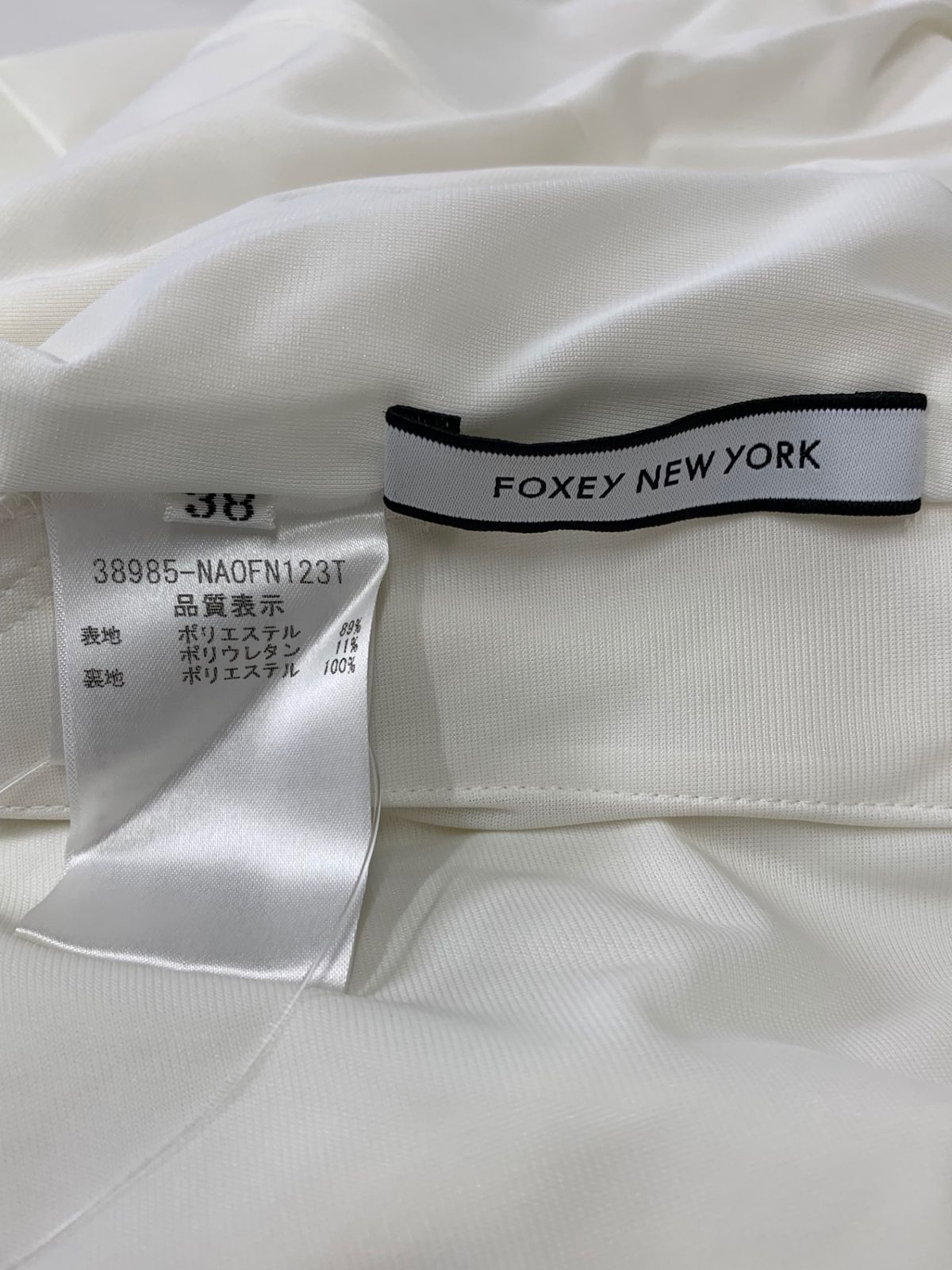 極美品　フォクシー Tuck＆Gather Dress 38985 極美品 フォクシー Tuck＆Gather Dress 38985 - メルカリ