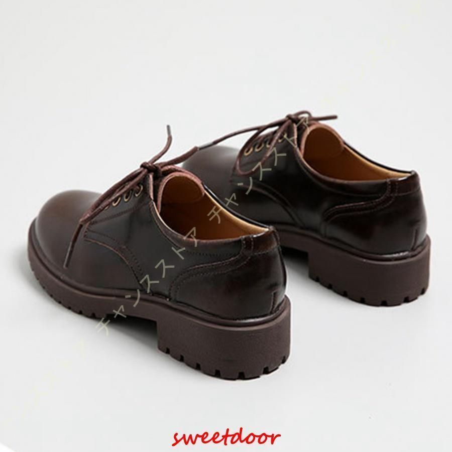 レースアップ おじ靴