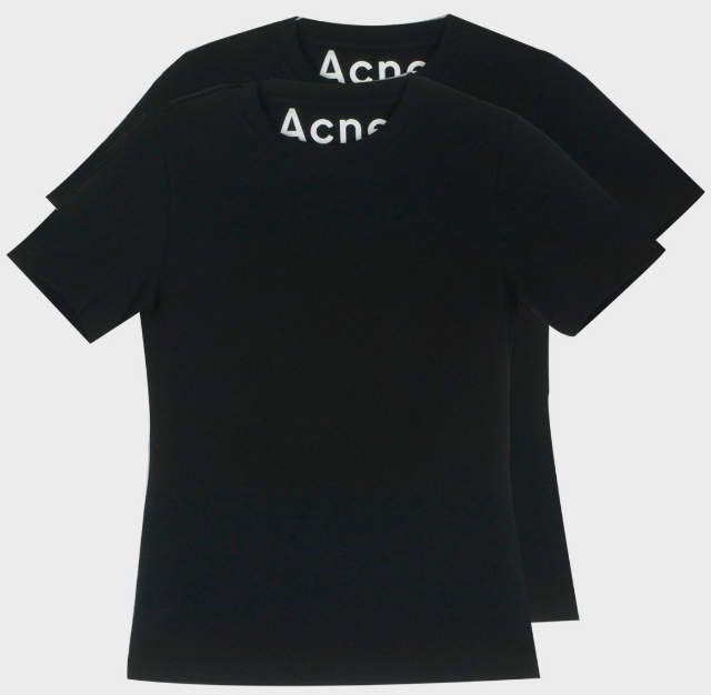 新品 Acne Studios アクネストゥディオズ DORLA 2-PACK TEES PAW16 2 