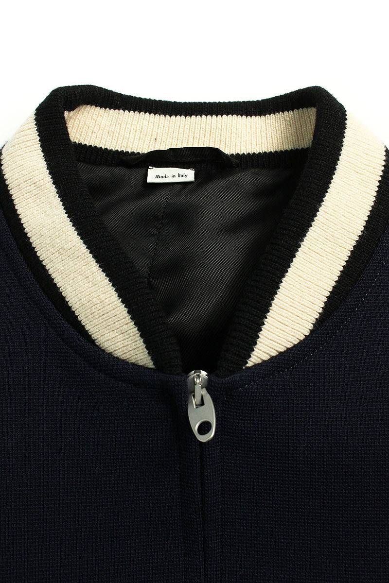 美品　GUCCIグッチ　GG ブルゾン  スタジャン　ジャケット　ブラックコート GUCCI グッチ ジャンボGGキャンバスジャケット size44 694165