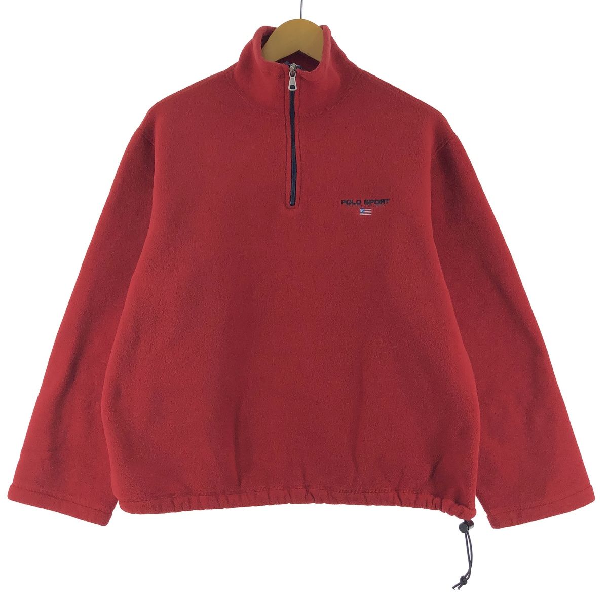 90s ポロスポーツ　ハーフジップダウン 古着 90年代 ラルフローレン Ralph Lauren POLO SPORT ポロ