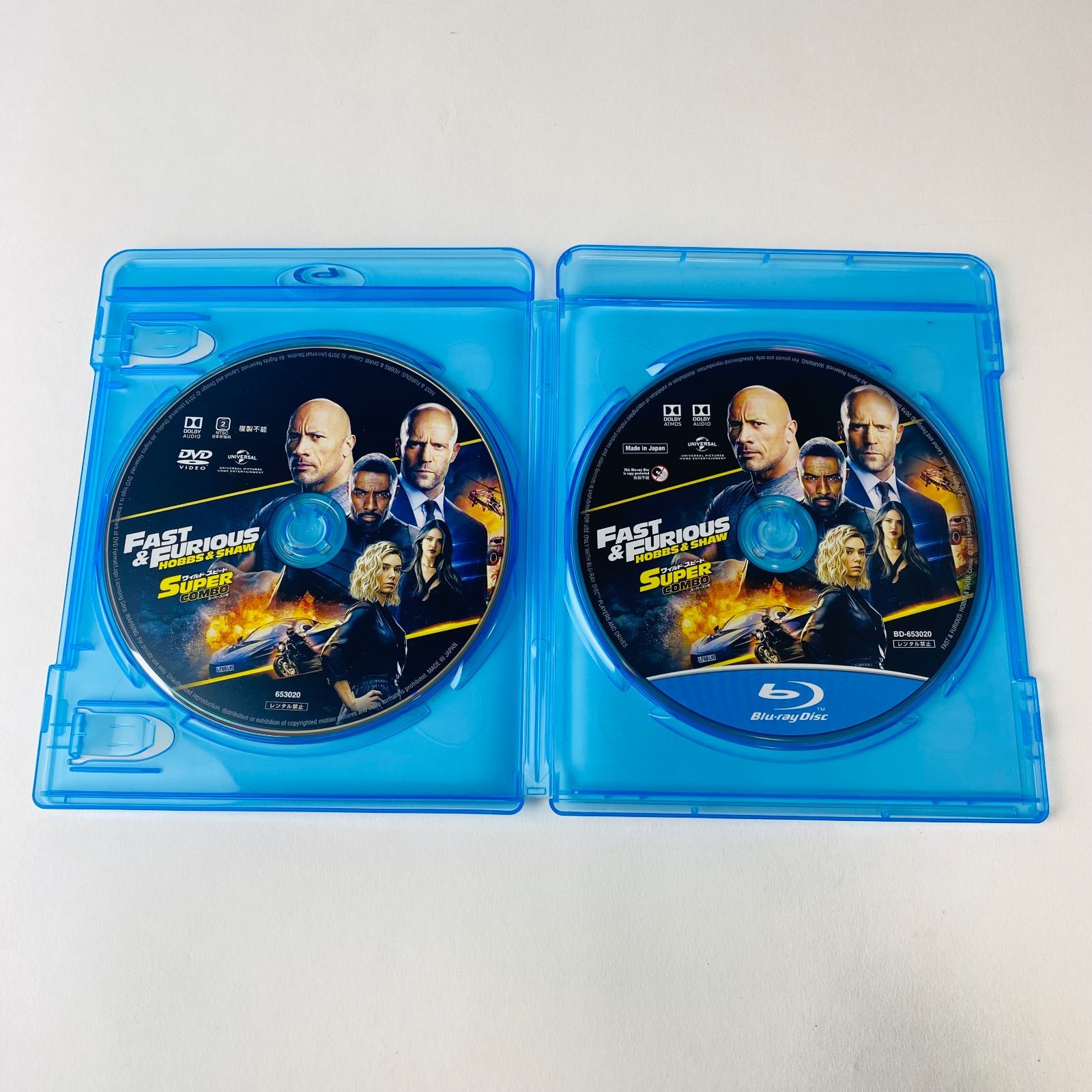 セル版] ワイルド・スピード スーパーコンボ ブルーレイ+DVD('19米)〈2