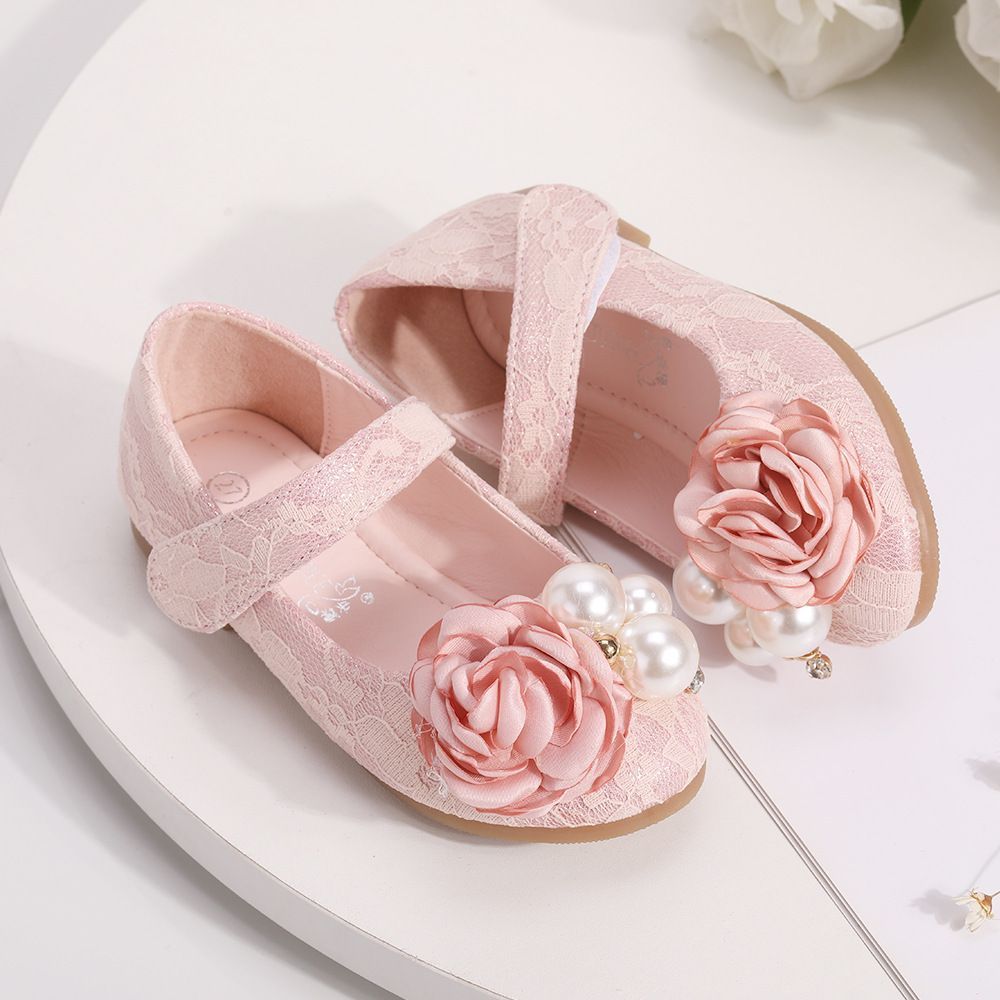 パンプス 靴 ピンク フォーマルシューズ 19cm - サンダル