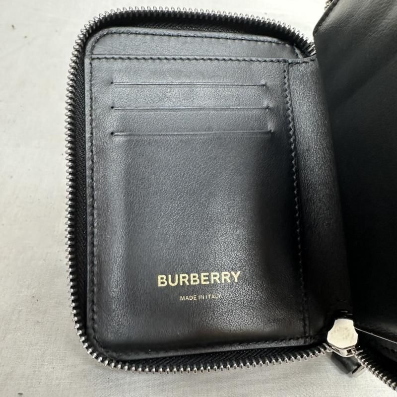 BURBERRY バーバリー 財布 二つ折り リカルド ティッシ パスポート柄  