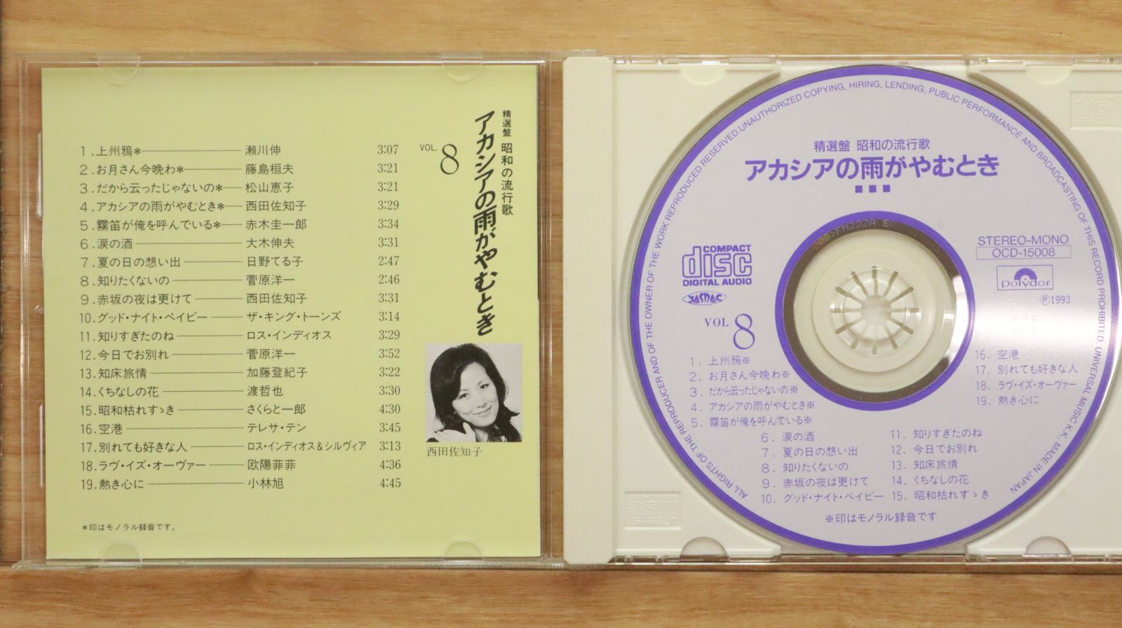 中古CD☆オムニバス/Various Artists□ 精選盤 昭和の流行歌 (8