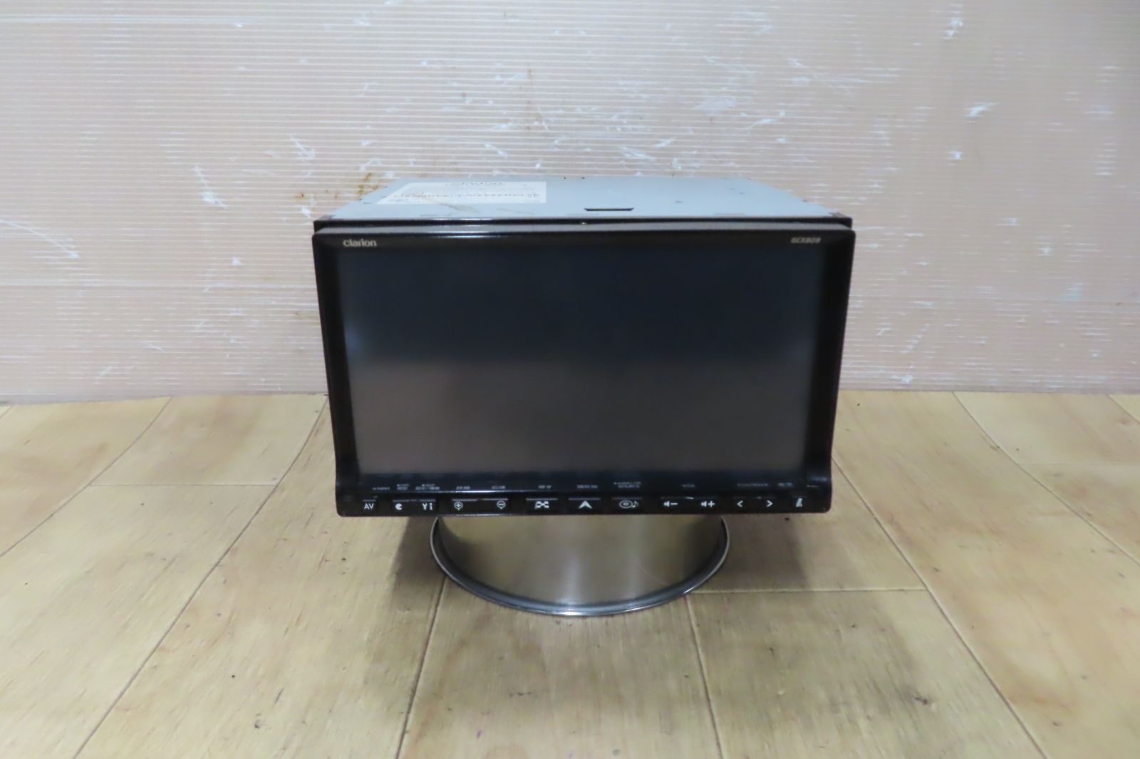 タッチパネル正常/動作保証付★A245/スバル純正 クラリオン GCX809 HDDナビ Bluetooth内蔵 CD DVD再生OK