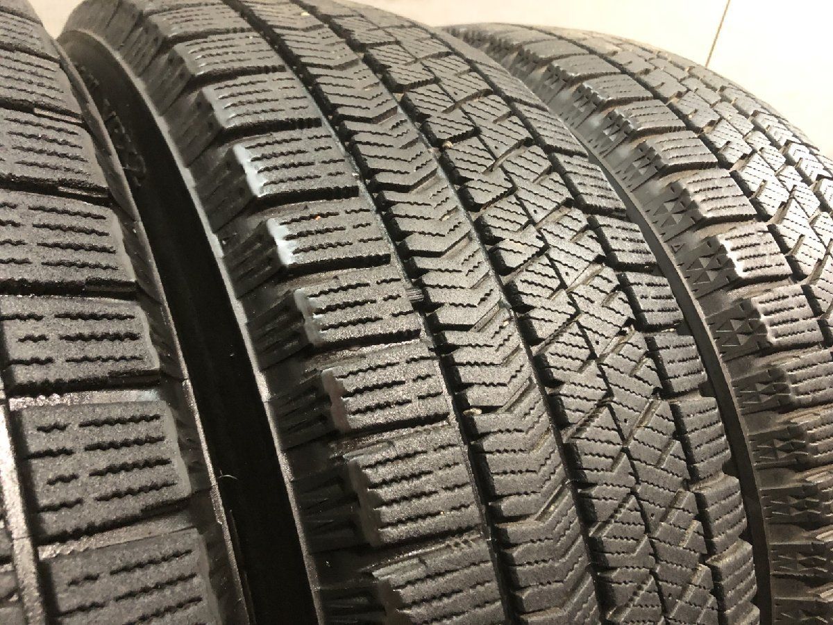 BS BLIZZAK VRX2 195/65R15】スタッドレス【トヨタ 純正鉄ホイール 15