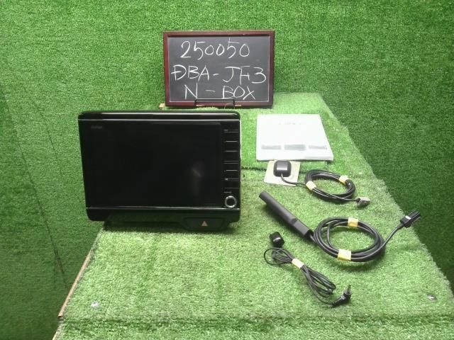 Ｎ−ＢＯＸ DBA-JF3 ホンダ純正　カーナビゲーション  CN-SH77JOCJ　取扱説明書付　自社品番250050