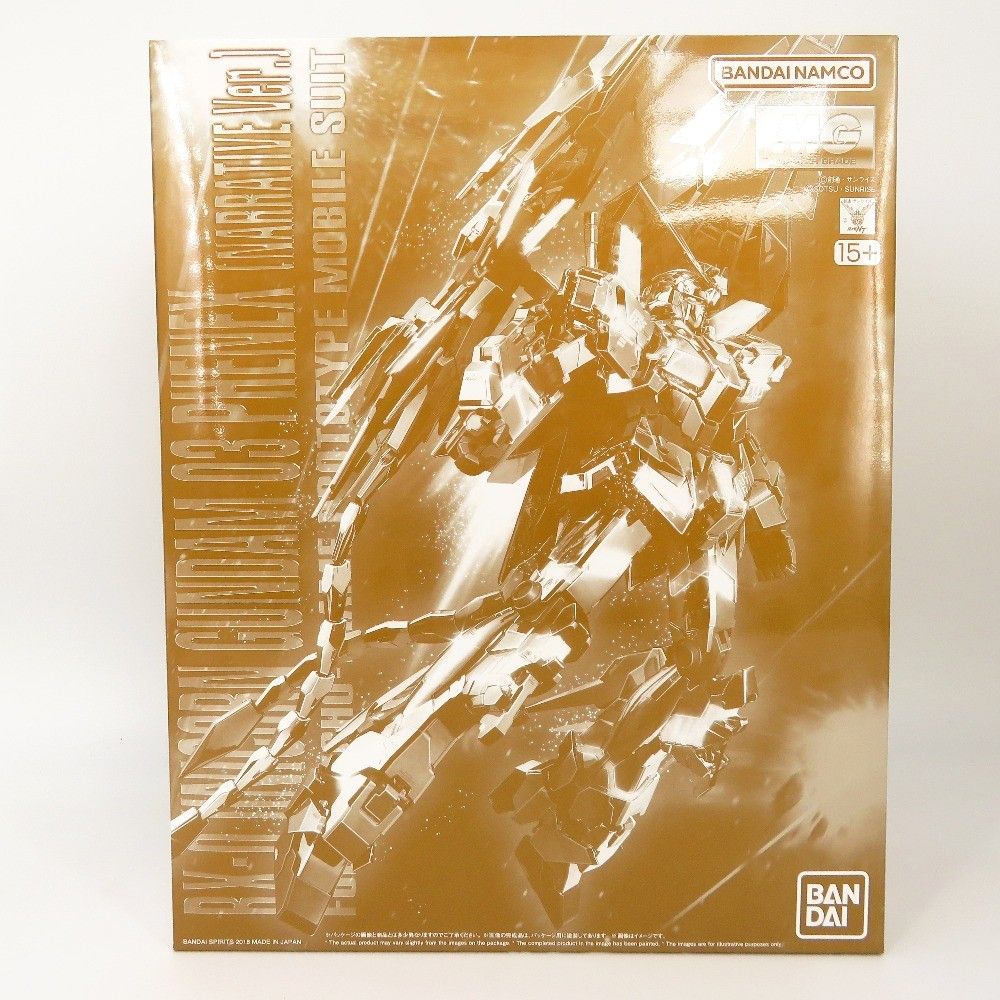 1|100 MG RX-0 ユニコーンガンダム3号機 フェネクス ナラティブver. 機動戦士ガンダムNT プレミアムバンダイ 未組立品