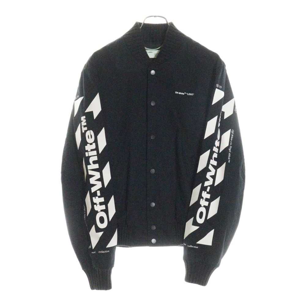 OFF-WHITE (オフホワイト) 19SS DIAG SKINNY VARSITY バックアロー 