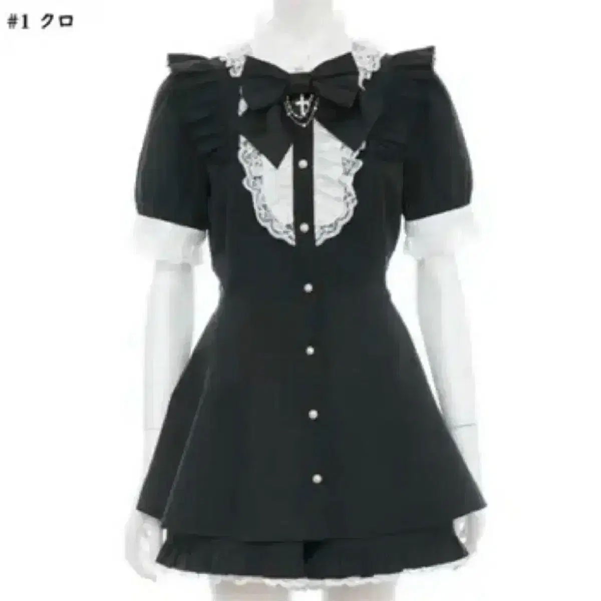 シークレットハニー 十字架 半袖 セットアップ