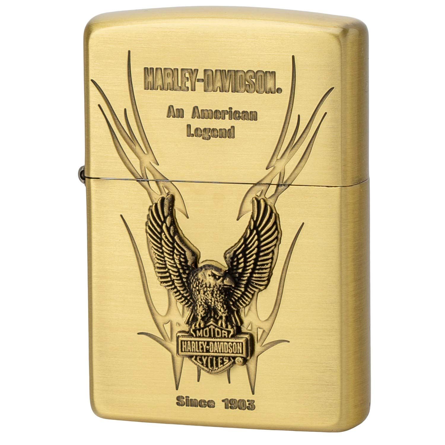ZIPPO ジッポー ライター ハーレーダビッドソン 日本モデル メタル貼り エスメタル ハクトウワシ