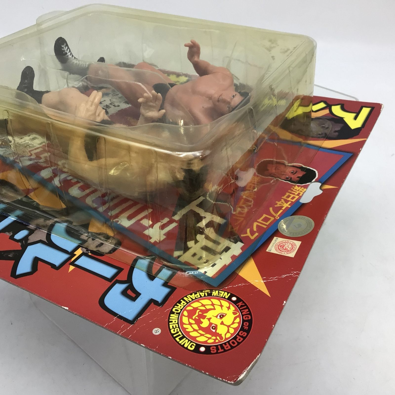 アントニア猪木VSカールゴッチ　フィギュア アントニオ猪木 VS カール・ゴッチ フィギュア 美品 - メルカリ