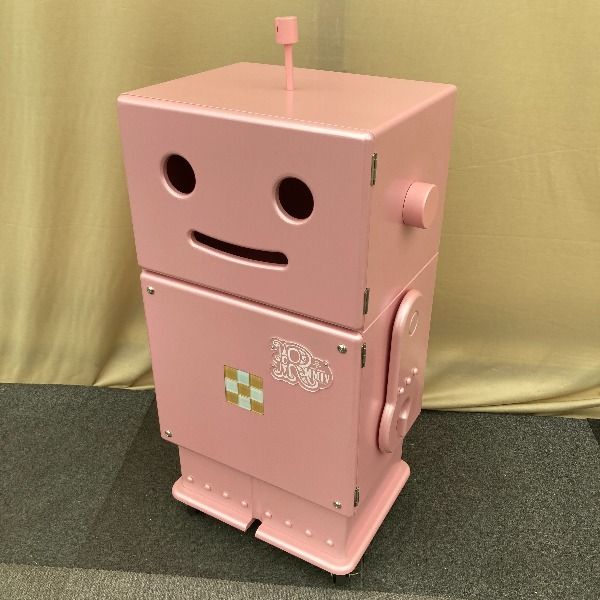 【中古】 ピンク ロボット型収納 ロビット