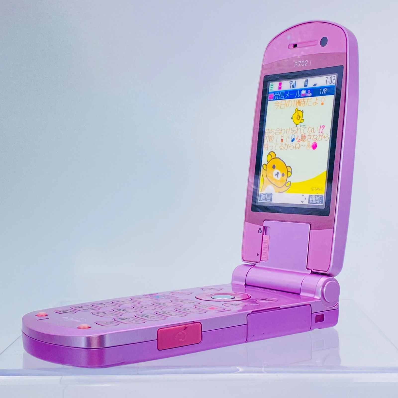 docomo P702i pink モックアップ 模型 - メルカリ