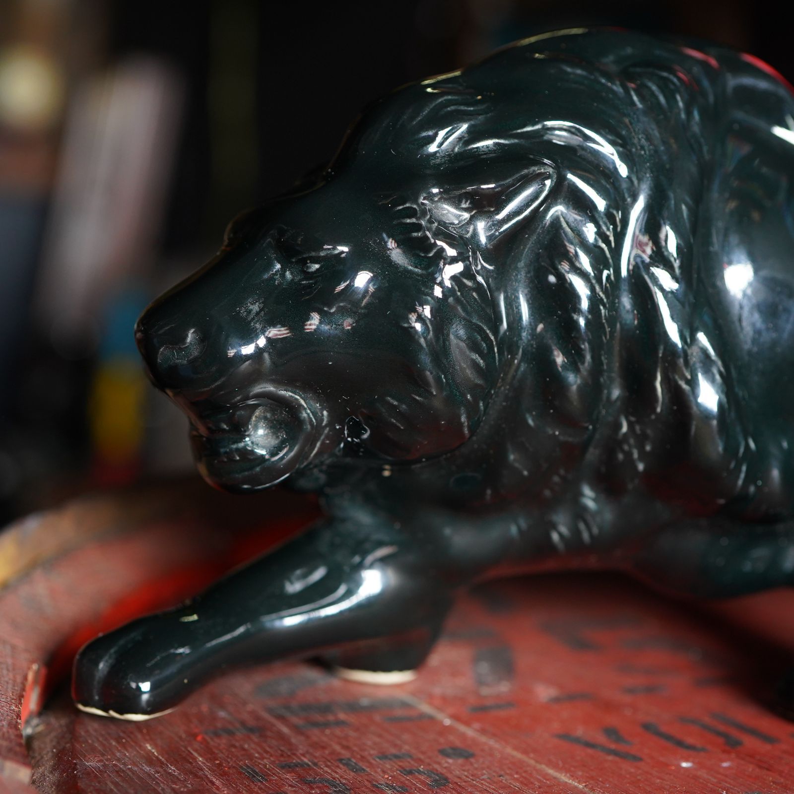 1950 s ライオン オブジェ ヴィンテージ ビンテージ ガレージ アメリカ雑貨