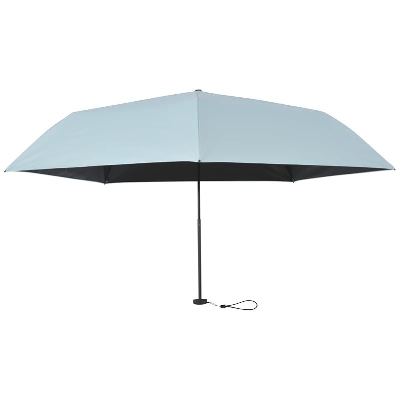 AMVEL アンベル 折りたたみ傘 HEATBLOCK pentagon 遮光 超軽量 142g コンパクト 収納 5cm×22cm カーボン骨 晴雨兼用 耐風 雨用 雨傘 撥水 UVカット 男女兼用 A1572 Water Blue