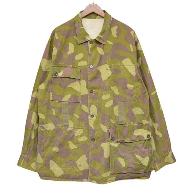 フィンランド軍 カモフラージュ ジャケット ユーロミリタリー ヴィンテージ 古着 VINTAGE ヴィンテージ M-62 フィンランド軍 ミリタリー