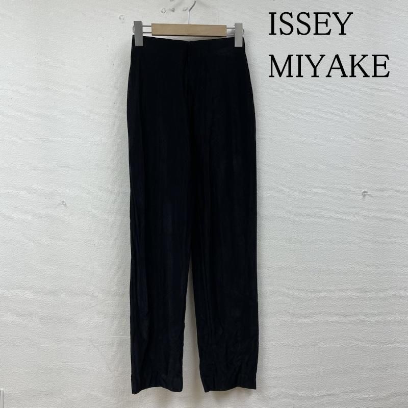 ISSEY MIYAKE イッセイミヤケ パンツ ワークパンツ ペインターパンツ イージー テーパード パンツ ストレッチ ロング ウエストゴム 無地