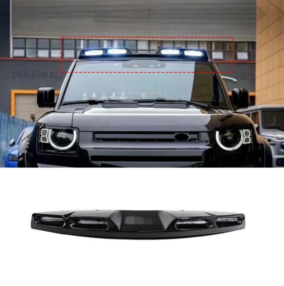 20-25種類のロードタイガー衛士炭素繊維ルーフライトLEDサーチライトオフロード四眼ライト改造に適用する