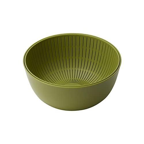 ライクイット like-it ざる ボウル 電子レンジ対応 Colander-amp Bowl 米とぎにも使える ザルとボール Ф22.7×高10.