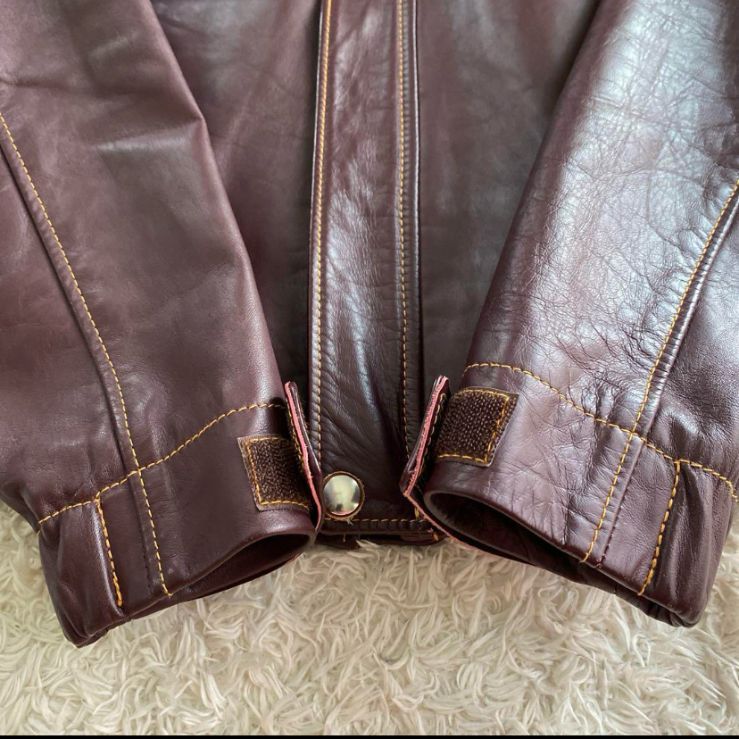 L-KONDO ルコンド 馬革 ホースレザー ライダースジャケット サイズ46 KANDAIZUMI_COM