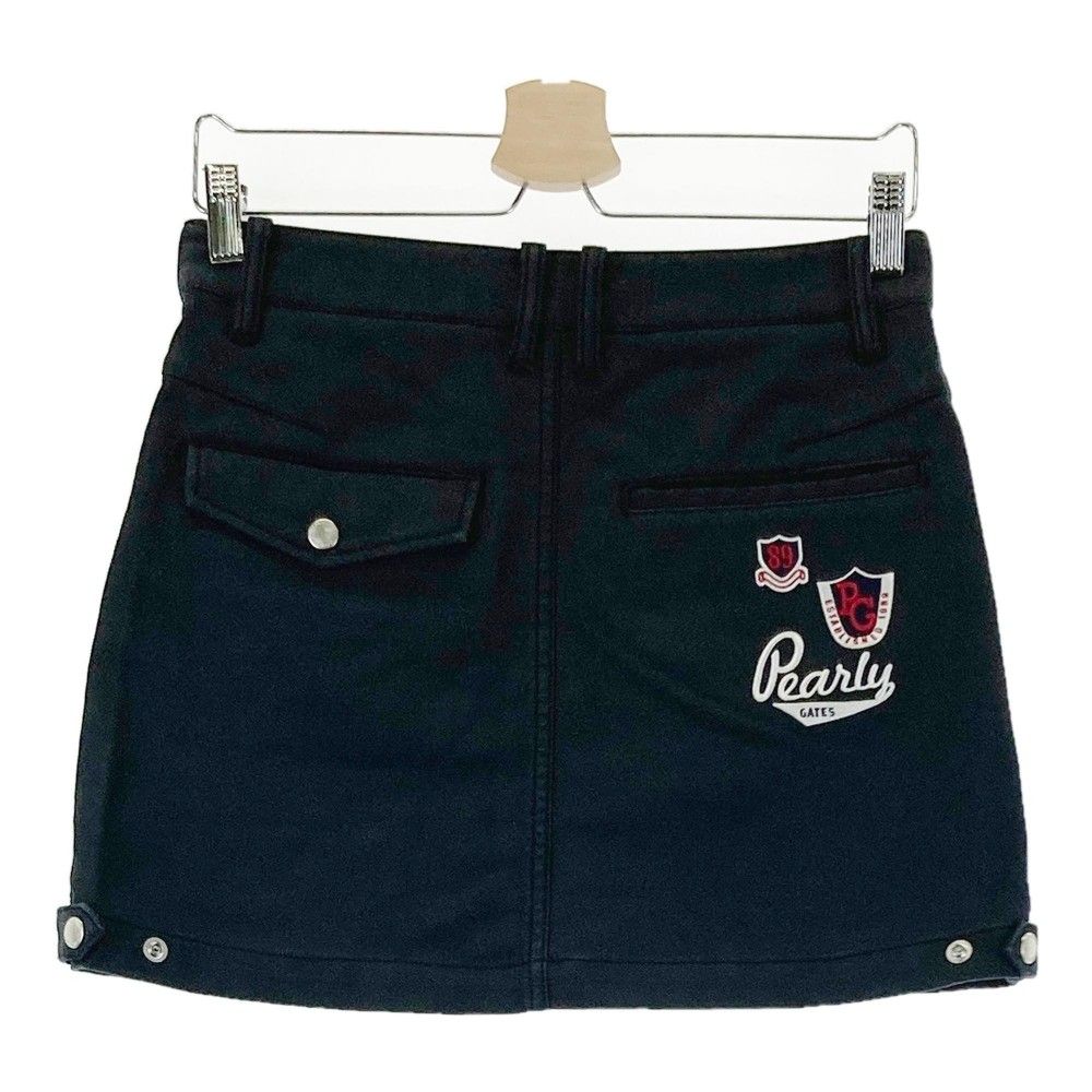 サイズ：0 PEARLY GATES パーリーゲイツ スカート ネイビー系