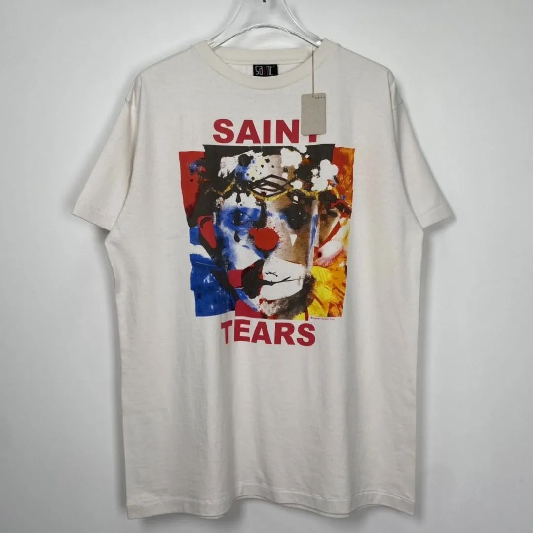 SAINT MICHAEL X DENIM TEARS DT_SS TEEスタイル 男女兼用