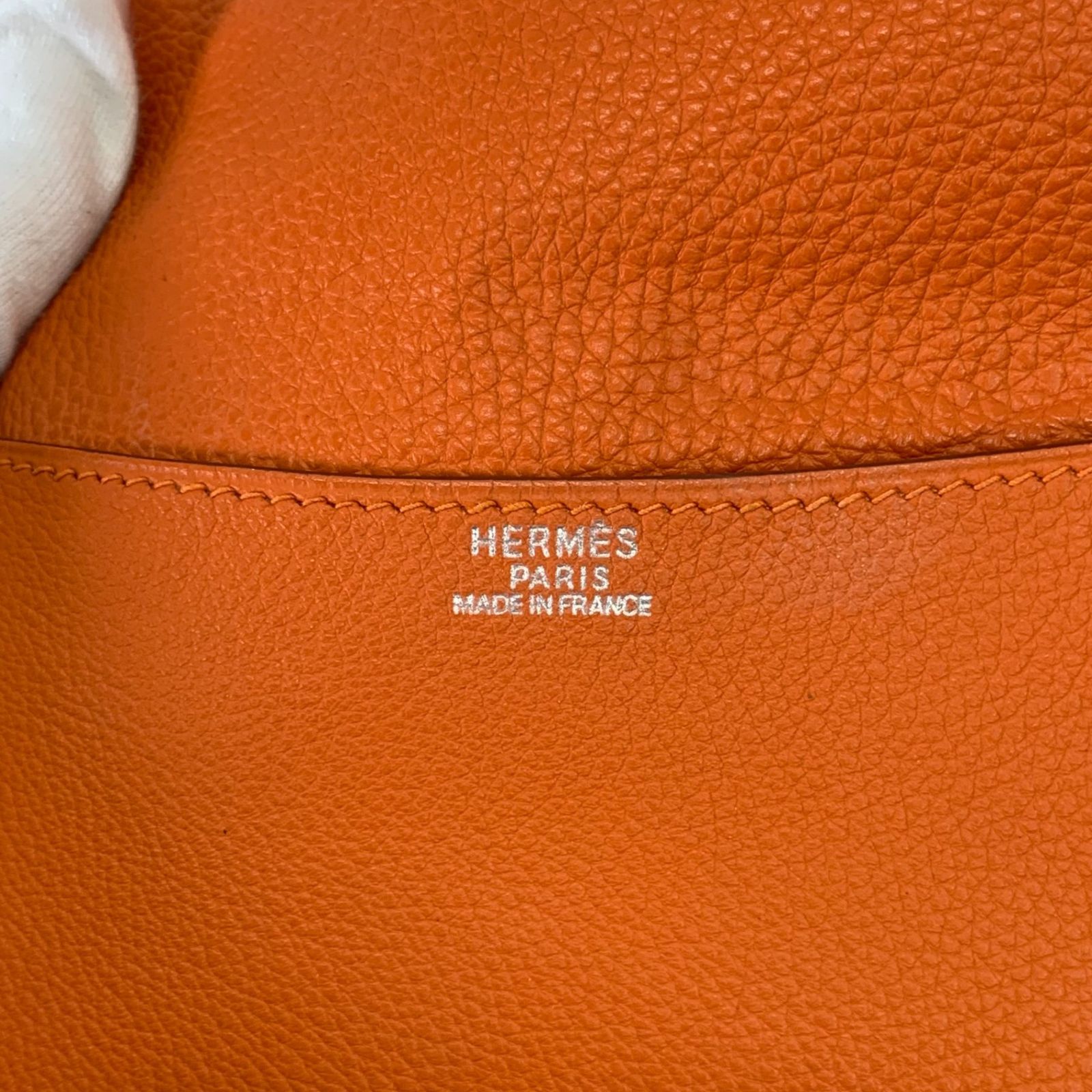HERMES エルメス アメリー レザー ショルダーバッグ ポシェット