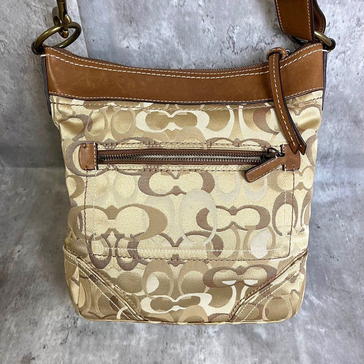 ✨良品✨ COACH コーチ ショルダーバッグ トートバッグ シグネチャー 