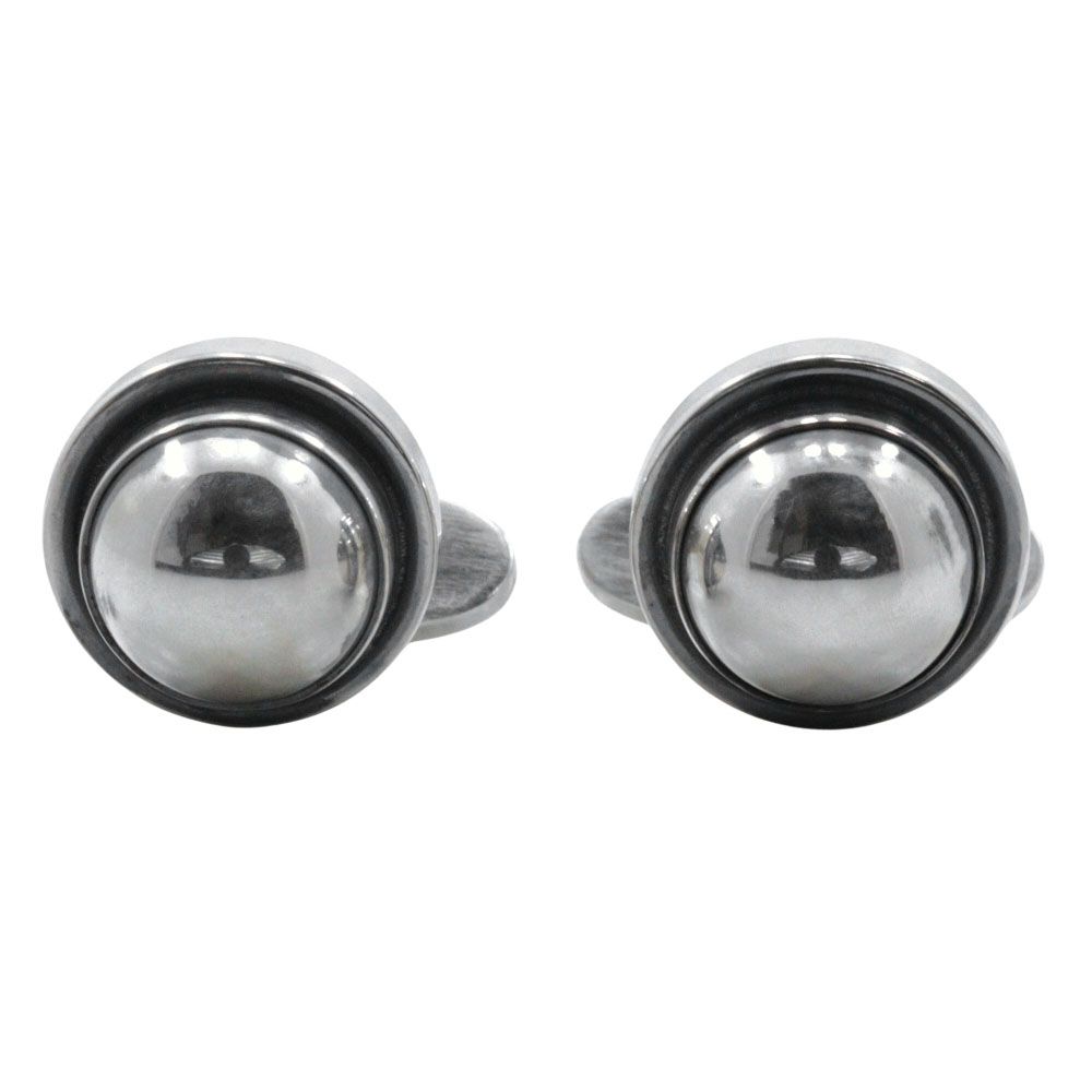 Georg Jensen ジョージジェンセン CTV シルバー925 メンズ カフス